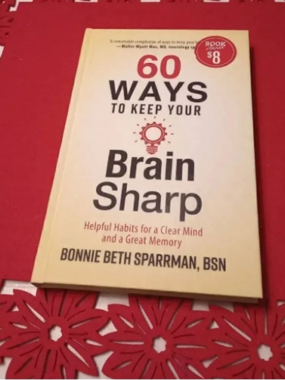 Bonnie Beth Sparrman '60 Ways to Keep Your Brain Sharp' - Cream Art Print